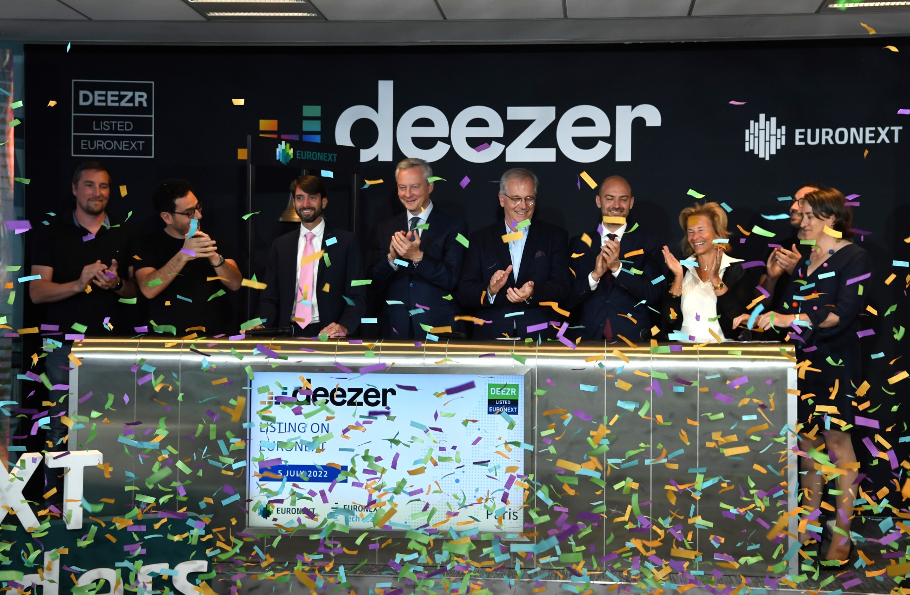 French music service Deezer flops at stock market debut