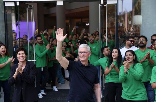 Apple opens first retail store in India