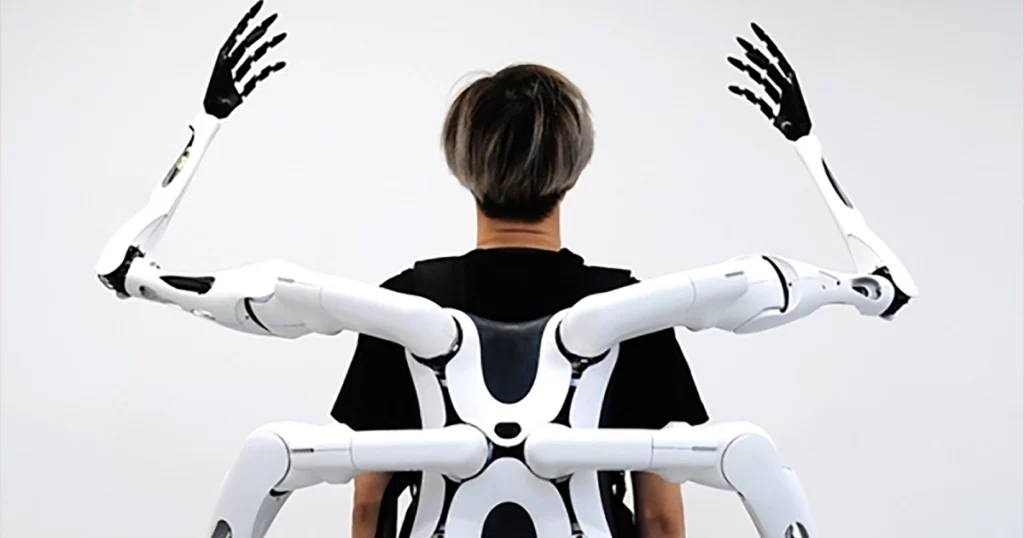 University of Tokyo develops wearable robotic arms